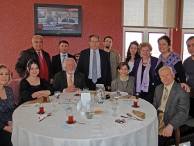 AÜ Tıp Fak. Prof.Dr. Ali Demirsoy'un konferansı sonrasında - 2010
